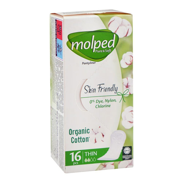 MOLPED PURE SOFT PANTYLINER 16s