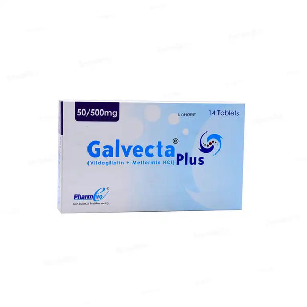 GALVECTA PLUS 50 500MG TAB 14s