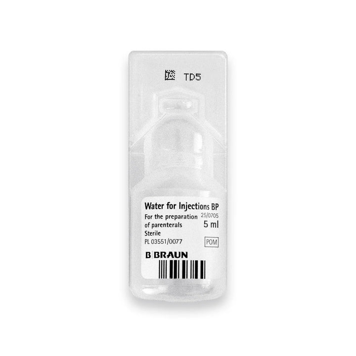 WATER FOR INJECTION 5 ML – LYFE Pharmacy