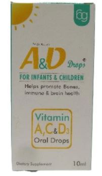 A AND D ORAL DROP 10ML