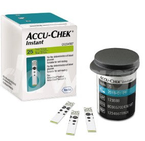 ACCU CHECK INSTANT 25CT STRIPS