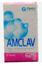 AMCLAV 625MG 6S TAB