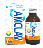AMCLAV SYP 156.25MG 5ML