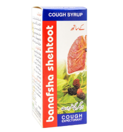 BANAFSHA SHEHTOOT COUGH MINT SYRUP, 120ML FARZANA