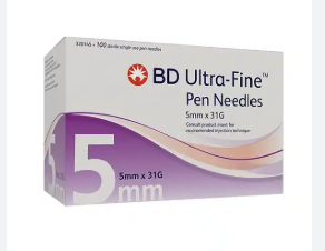 BD PEN NEEDLE 31G 5MM
