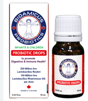 BIOAMICUS REUTERI ORAL DROP 10ML