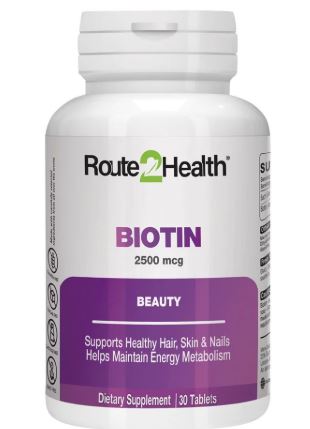 BIOTIN 2500MCG 30S TAB ROUTE 2 HEALTH