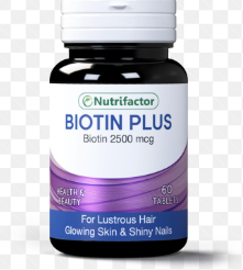 BIOTIN PLUS TAB 60s NUTRIFACTOR