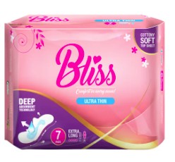 BLISS ULTRA THIN 7S EXTRA LONG PADS