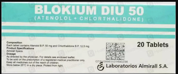 BLOKIUM DIU  50MG TAB