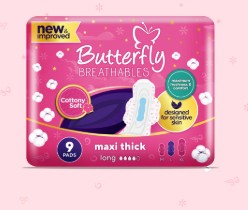 BUTTERFLY MAXI THIK PINK (9S) LONG