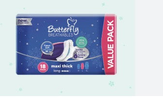 BUTTERFLY PEDS MXI THICK (L) 18S