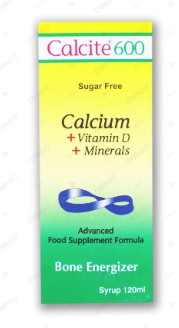 CALCITE 600 SYP 120ML