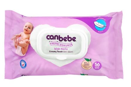 CANBEBE WIPES CREAMY TOUCH EXTRA SOFT 56