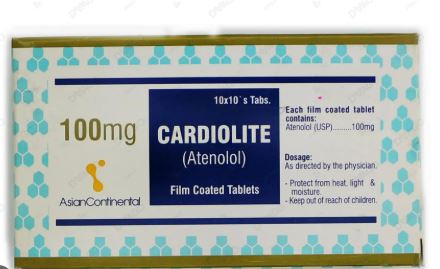 CARDIOLITE 100 MG TABLET