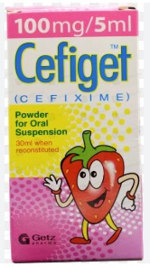 CEFIGET  100MG  SYP
