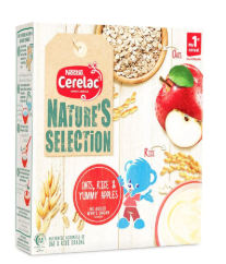 CERELAC RISE AND APPLES 175G (NATURES)