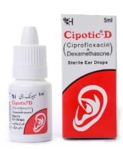 CIPOTIC D 5ML EAR DROPS