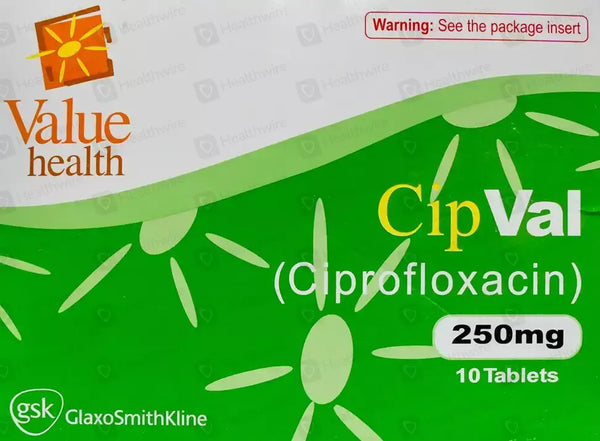 CIPVAL 250MG TAB (10S)