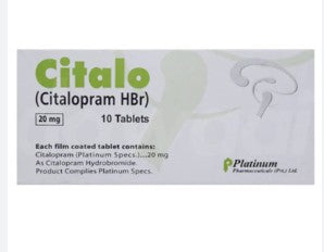 CITALO TAB 20 MG