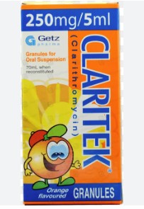 CLARITEK 250MG SYRUP