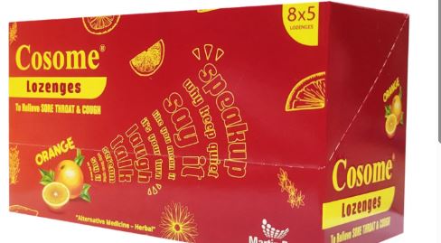 COSOME LOZENGES SUGER FREE (5s)