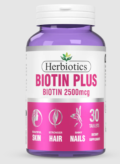 BIOTIN PLUS 2500MCG TAB 30s HERBIOTICS