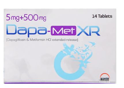 DAPA MET XR 5MG 500MG TAB  (14s)