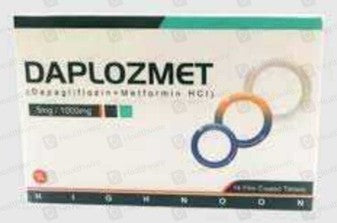 DAPLOZMET 5MG 1000MG TAB 14s