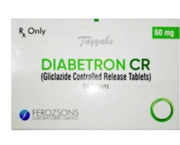 DIABETRON CR 60MG TAB (30s)