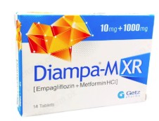 DIAMPA M XR 10MG 1000MG TAB (14s)