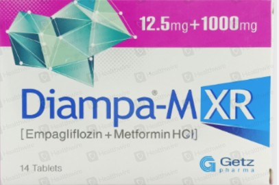 DIAMPA M XR 12.5MG 1000MG TAB (14S)