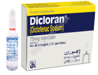 DICLORAN 75MG INJ
