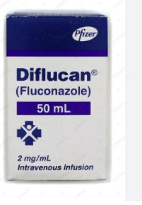 DIFLUCAN 50ML INJ 2MG 1s
