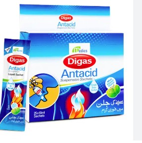 DIGAS ANTACID SACHET 50s