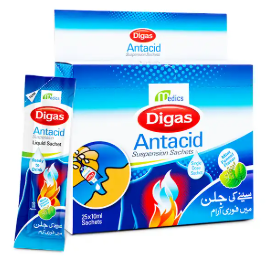 DIGAS ANTACID SACHET 50s