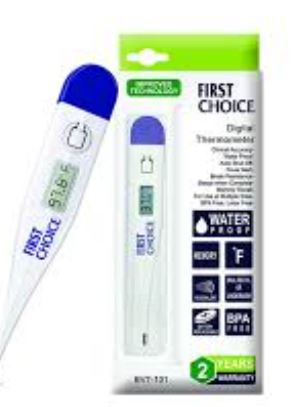 DIGITAL THERMOMETER (FIRST CHOICE)