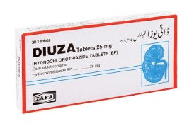 DIUZA 25MG TAB (30s)