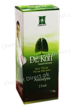 DR KOFF NATURAL ORAL SPRAY 25ML