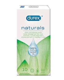DUREX NATURALS 10 PCS