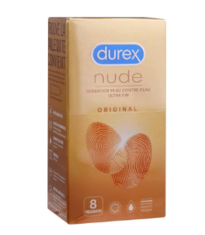 DUREX NUDE 8 PCS