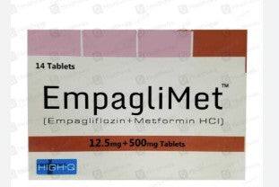 EMPAGLI MET 12.5MG 500 MG TAB (14s)