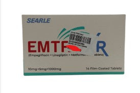 EMTRO XR 10/5/1000MG 14s TAB