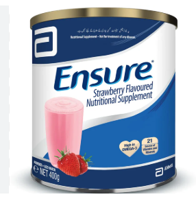 ENSURE STRAWBERRY POWDER 400 GM