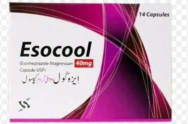 ESOCOOL 40MG 14s CAP