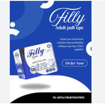 FILLY PANTS PULLUPS XXL 10s