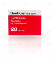 GENTICYN INJ 20MG 5S