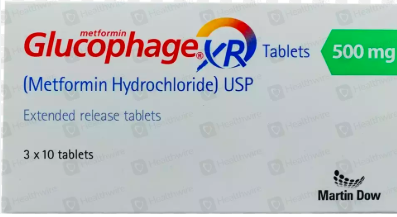 GLUCOPHAGE XR 500MG TABLET