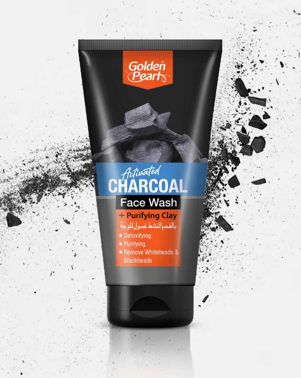 GOLDEN PEARLS CHARCOAL FACE WASH 75ML