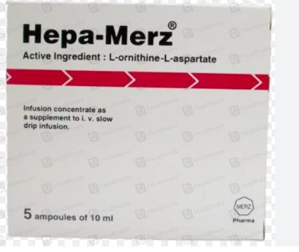 HEPA MERZ 5G INJ 10ML (1s)